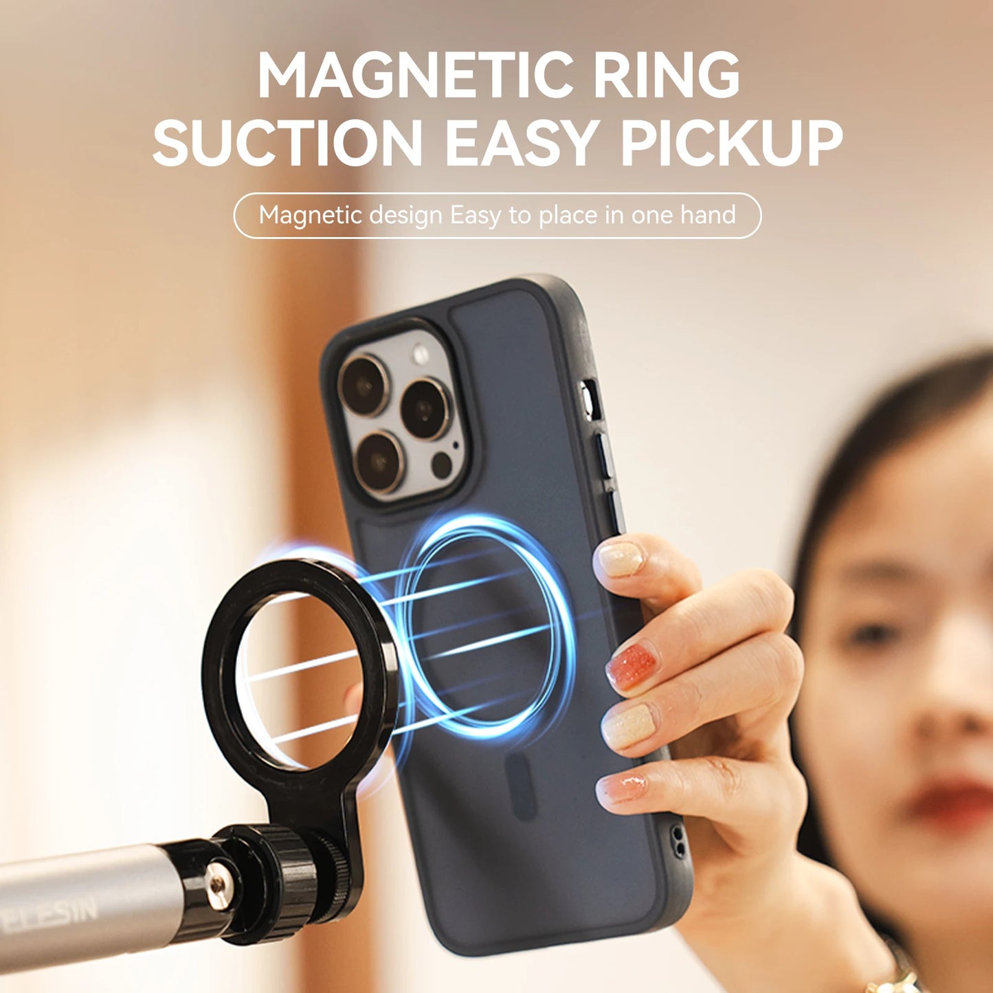 Universal Magnetic Mobile Phone Quick Release Photography Stand Holder