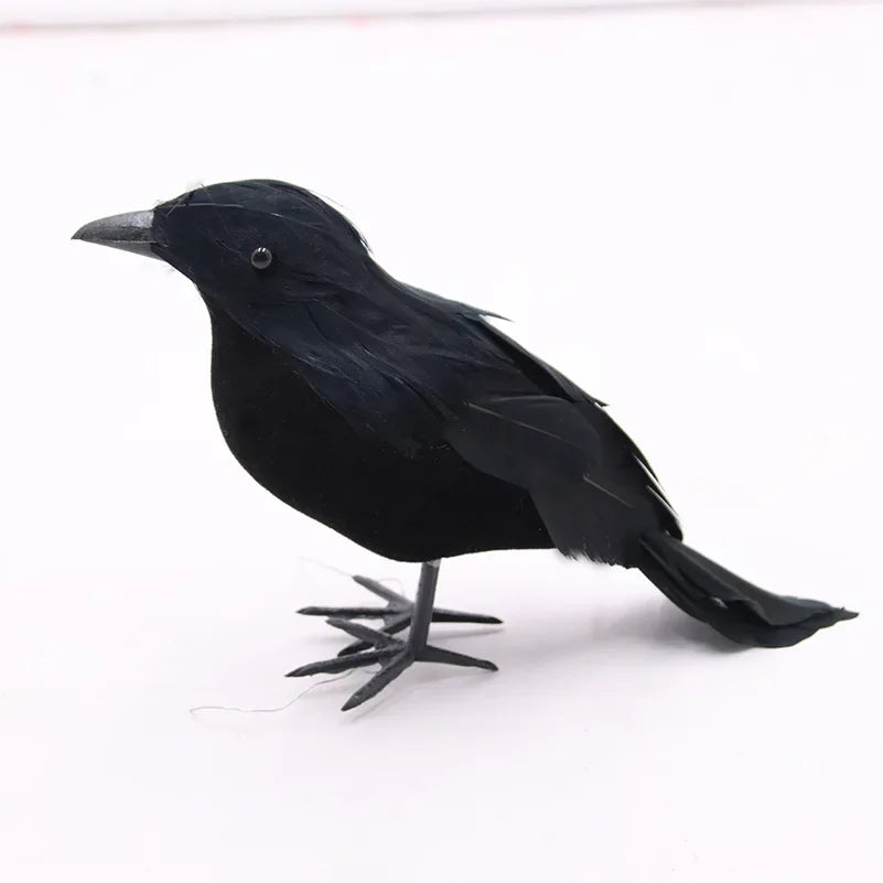 Halloween Decoration Simulation Black Crow Raven Bird Repellent Pest Control Pigeon