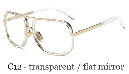 Men's Alloy Retro Sunglasses
