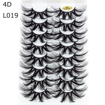 3D Volume Mink  Eyelashes Set