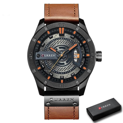 CURREN Watch For Men Top Luxury Brand Waterproof Sport Wrist Watch