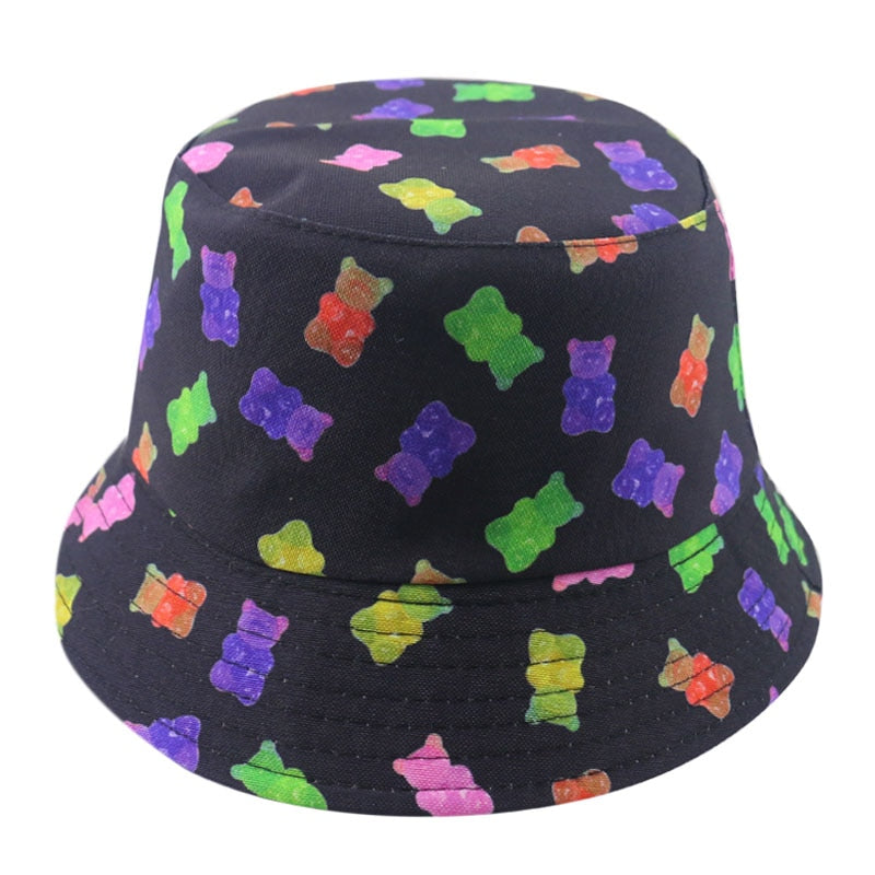 Unisex Reversible Colorful Bucket Hat