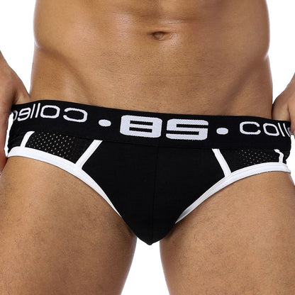 Cotton Sexy Gay Men Underwear Bikini Men Briefs Soft Men's Printed Briefs Underwear