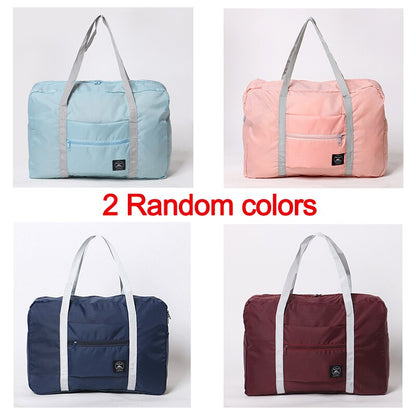 Unisex Nylon Foldable Travel Bag
