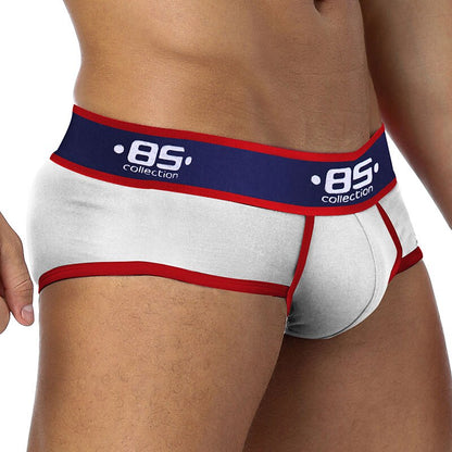 Cotton Sexy Gay Men Underwear Bikini Men Briefs Soft Men's Printed Briefs Underwear
