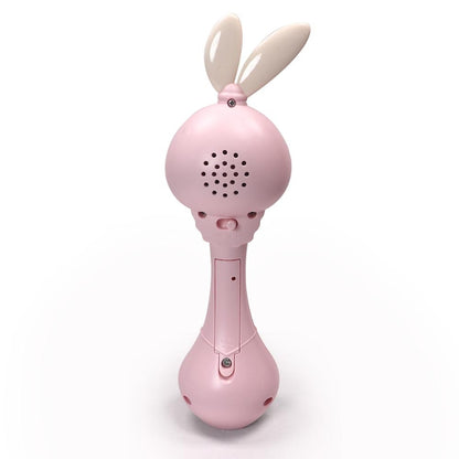 Baby's Music Teether Bunny Rattle Toy