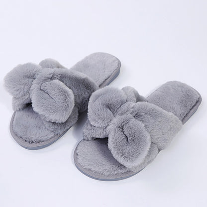 Women's Fashion Winter Plush Home Slippers
