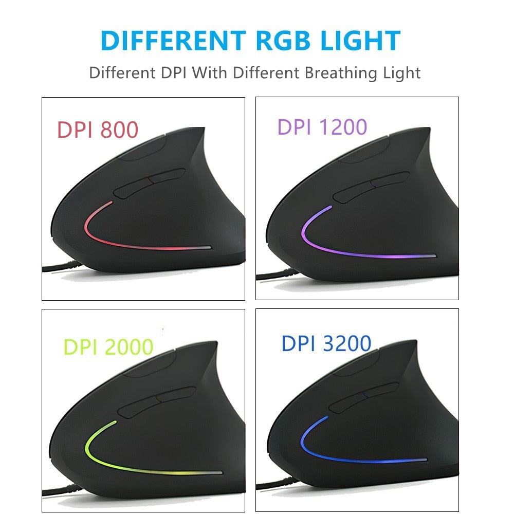USB Ergonomic Vertical Mouse