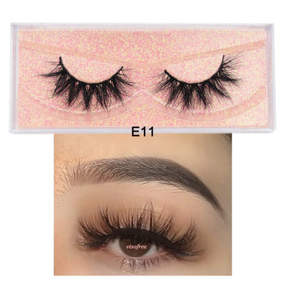 5D Mink Eyelashes Set
