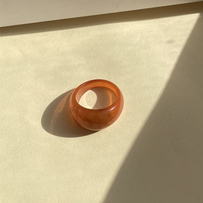 Transparent Marbled Ring