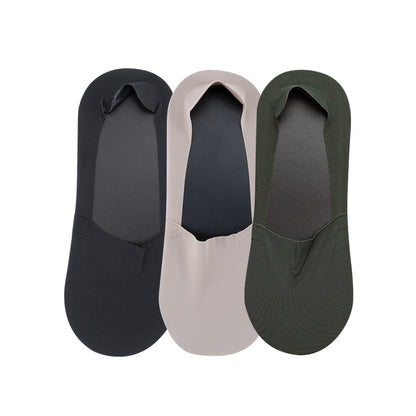 Men's Summer Invisible Socks 3 Pairs Set