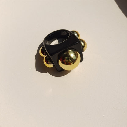 Transparent Marbled Ring