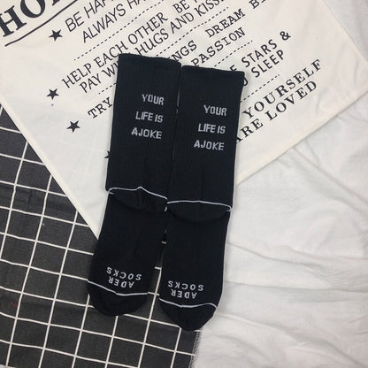 Art Is Not a Crime Harajuku Socks