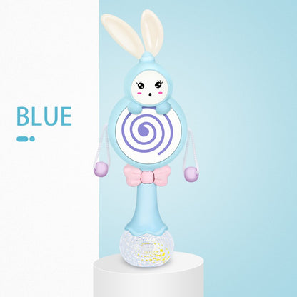 Baby's Music Teether Bunny Rattle Toy