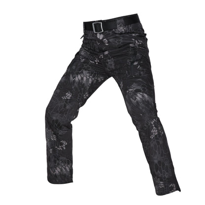 Men's Solid Color Tactical Pants