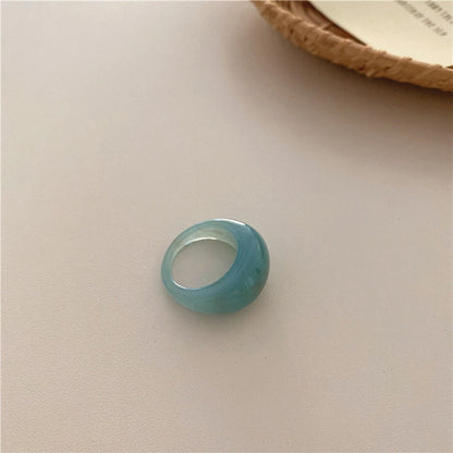 Transparent Marbled Ring