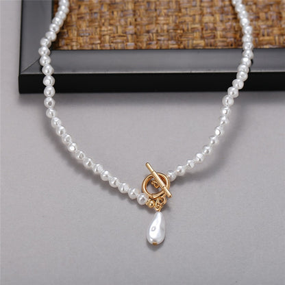 Vintage Multi-Layer Pearl Necklace for Women
