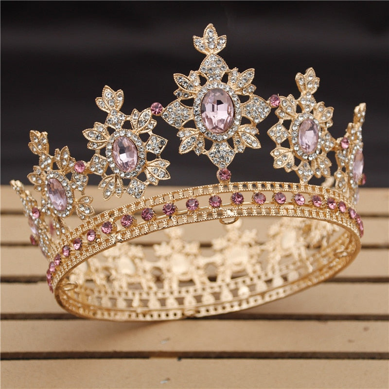 Women's Crystals Decorated Tiara