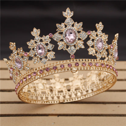 Women's Crystals Decorated Tiara