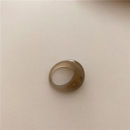 Transparent Marbled Ring