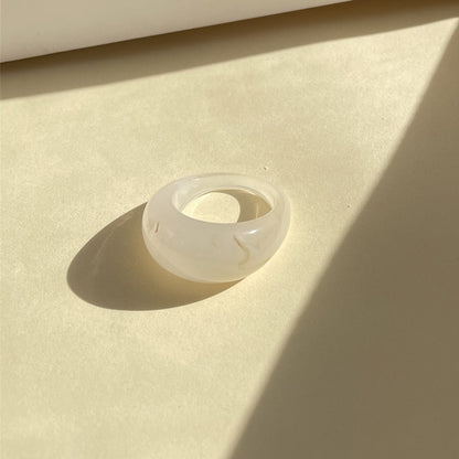 Transparent Marbled Ring