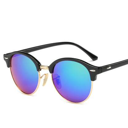 Women's Round Shaped Colorful Stylish Sunglasses