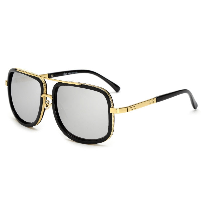 Men's Alloy Retro Sunglasses