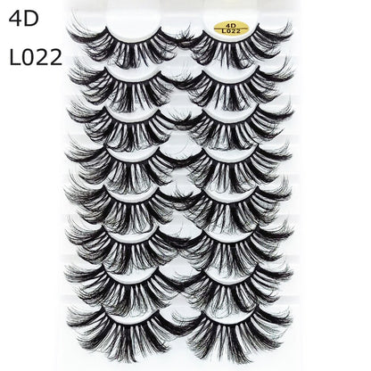 3D Volume Mink  Eyelashes Set