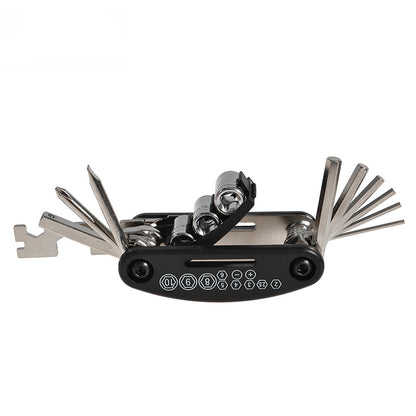 Multifunctional Carbon Steel Bicycle Repair Tools Kit