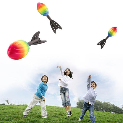 Hand Throwing Foam Rocket Toy