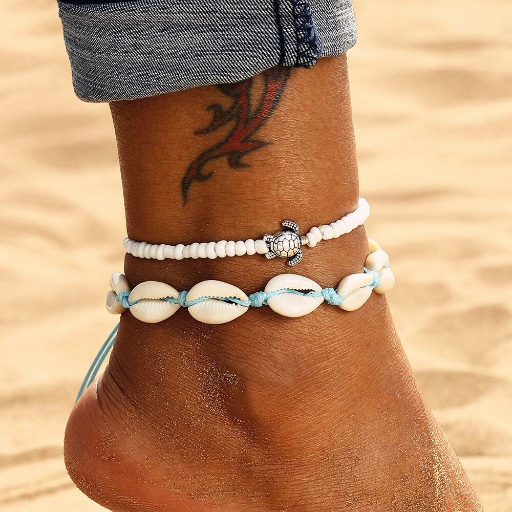Vintage Styled Shell Bracelet