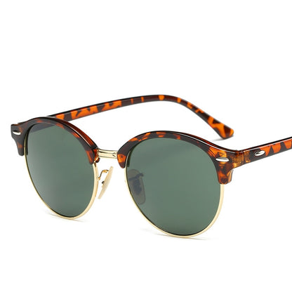 Women's Round Shaped Colorful Stylish Sunglasses