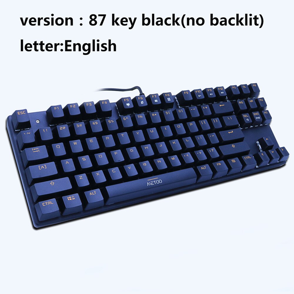 Colorful LED Aluminium Keyboard