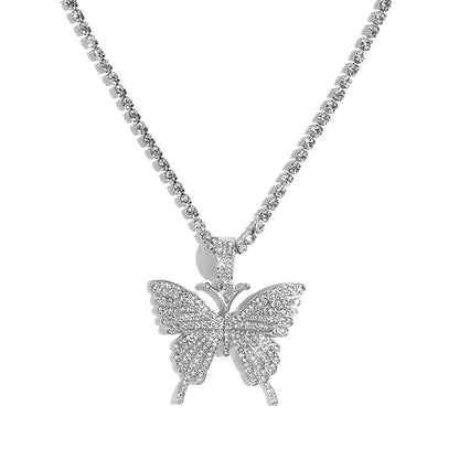 Vintage Butterfly Necklace