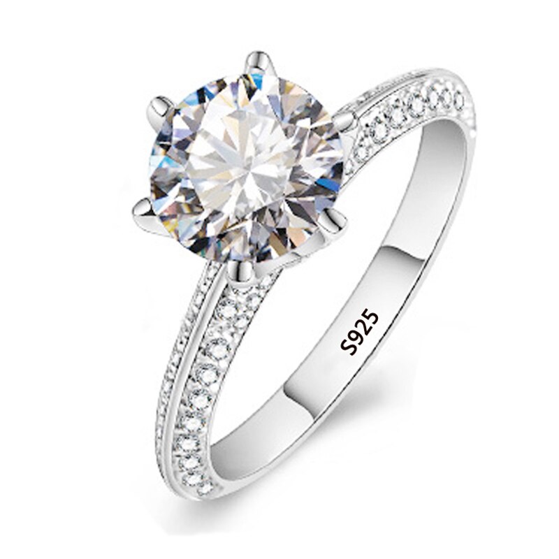 18K White Gold Ring for Women