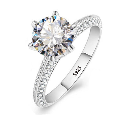 18K White Gold Ring for Women