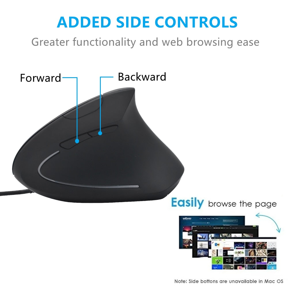 USB Ergonomic Vertical Mouse