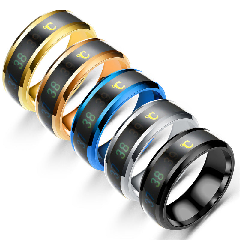 Unisex Temperature Sensitive Ring