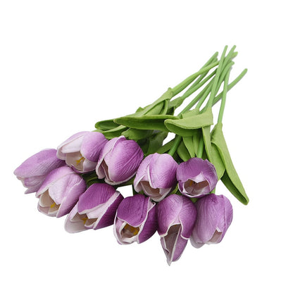 Artificial Tulip Flower Set 10 Pcs