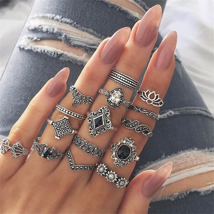 Vintage Styled Rings Set