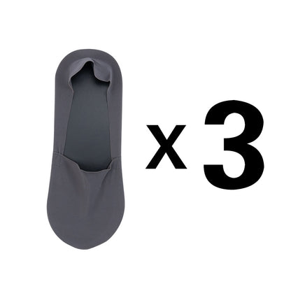 Men's Summer Invisible Socks 3 Pairs Set
