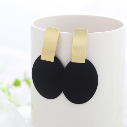 Women's Geometric Pattern Drop Earrings