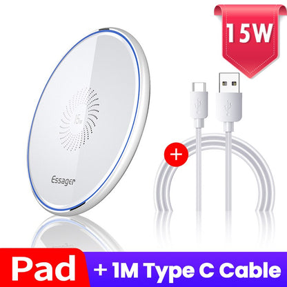Glossy Design Wireless Phone Charger