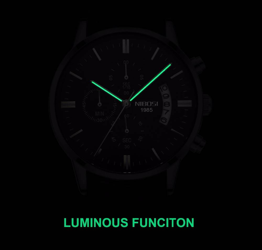Men's Luxury Chronograph Watch