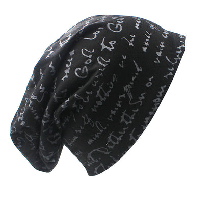 Unisex Printed Beanie Hat