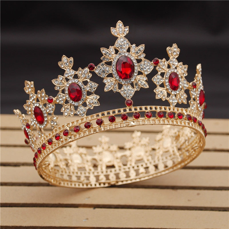 Women's Crystals Decorated Tiara