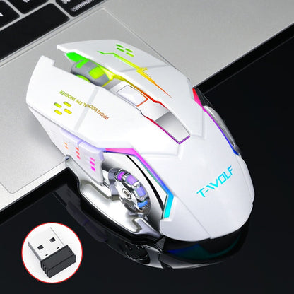 Wireless RGB Rechargeable Mouse