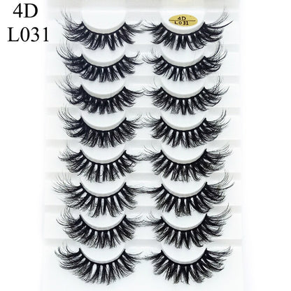 3D Volume Mink  Eyelashes Set