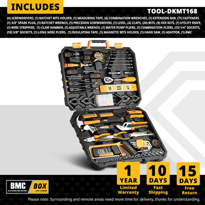 Household Tools Set with Box