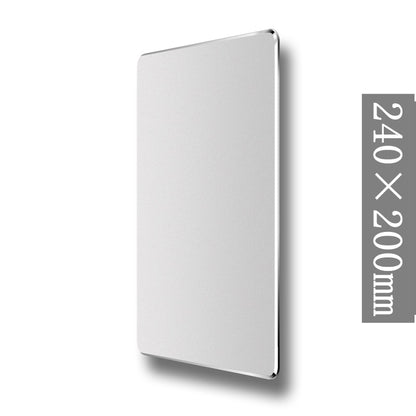 Portable Double-Sided Aluminum Mouse Mat